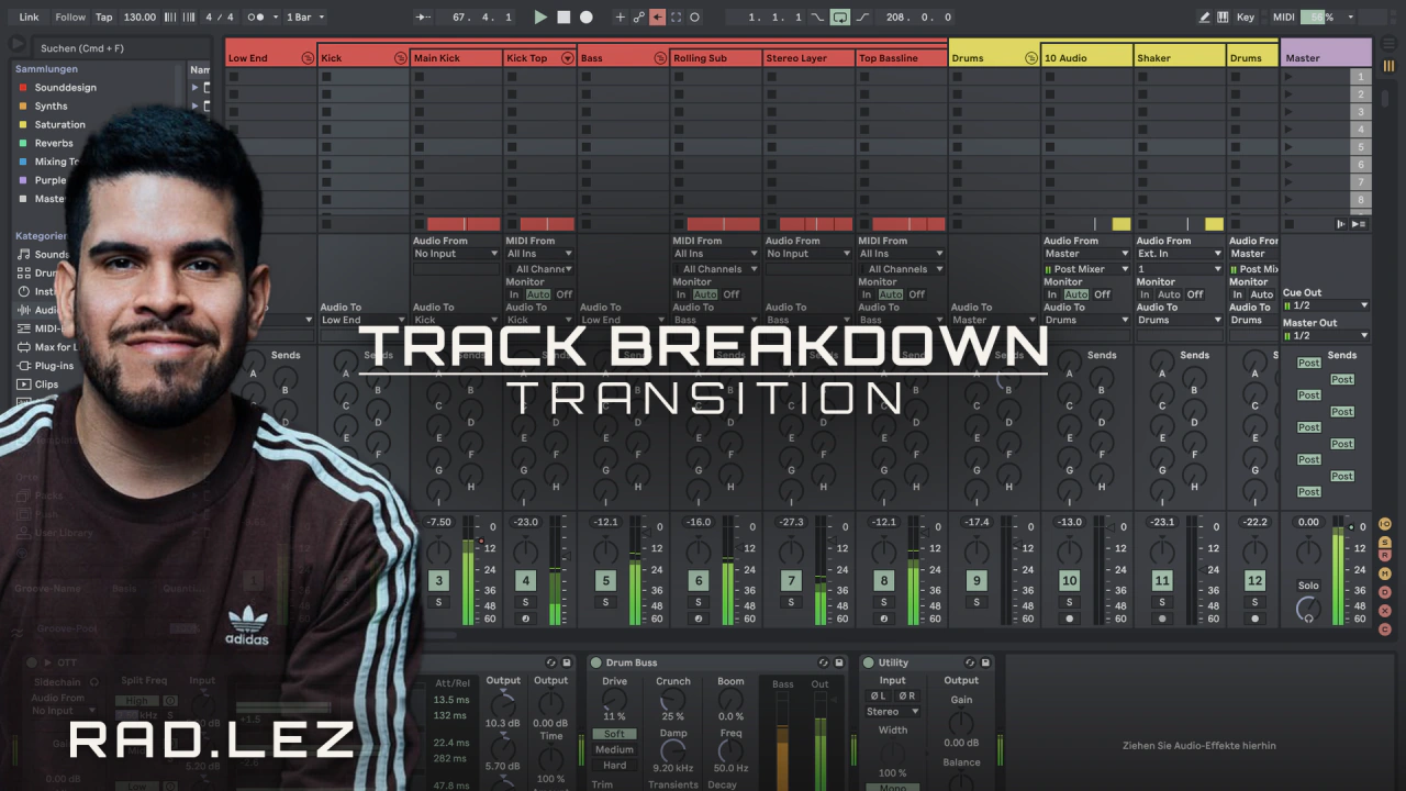 Track Breakdown „Transition“, Rad.Lez